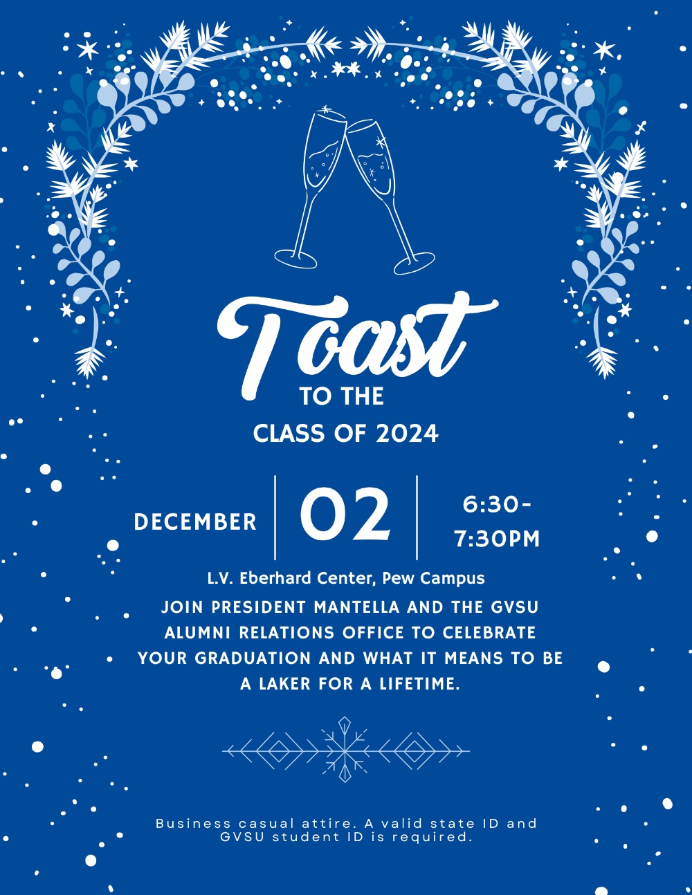 Toast to the class of 2024!